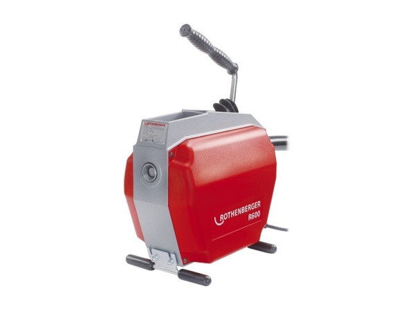 Машина переносная электрическая для прочистки труб R600, 230B в комплекте со шлангом Машина переносная электрическая для прочистки труб R600, 230B в комплекте со шлангом