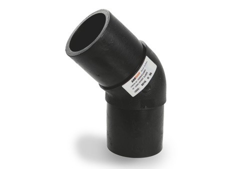 ОТВОД ЛИТОЙ 45° PE100 PN10 D180