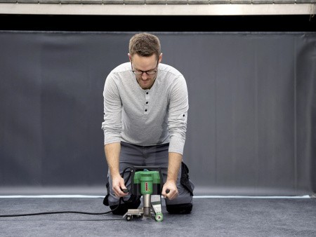 Сварочный полуавтомат UNIDRIVE 505 для сварки бассейнов, применение