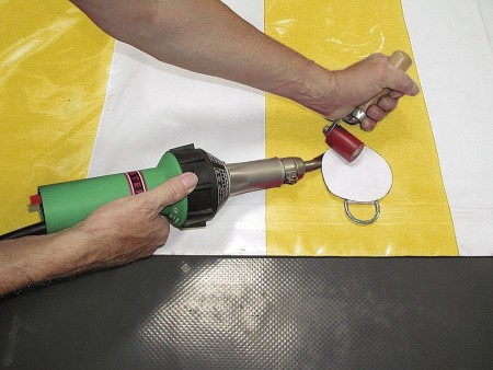 Ручной аппарат горячего воздуха TRIAC AT - приварка деталей